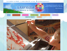 Tablet Screenshot of learningmontessori.cl